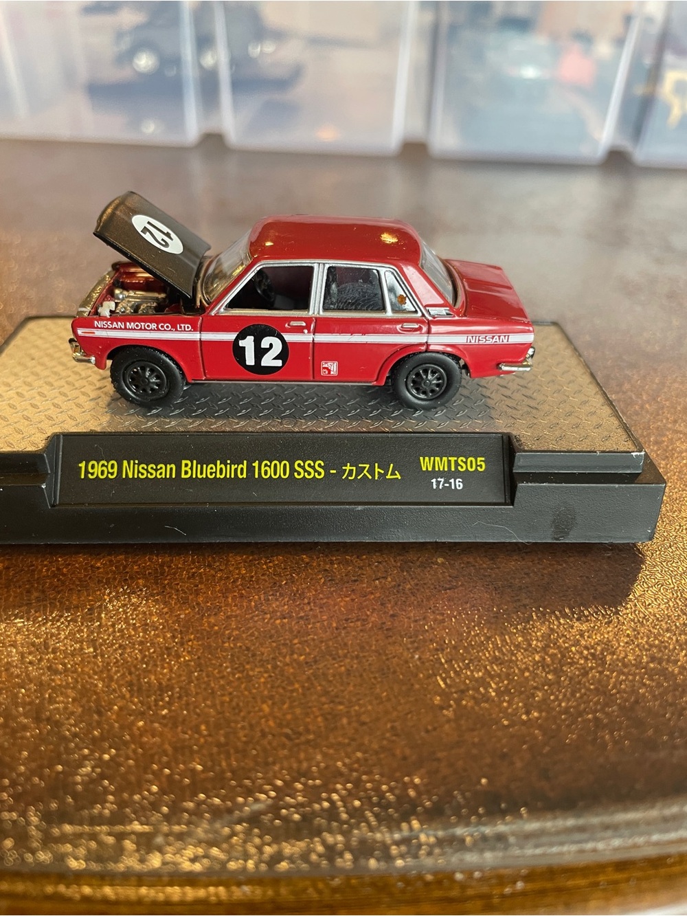M2 machine1969 Nissan 1600 sss
WMTS05, # 17-16 diecast car